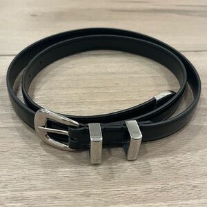 CELINE WESTERN BELT TAURILLON LEATHER 90